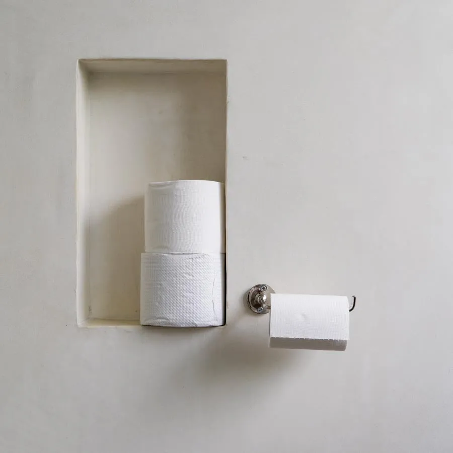 Stowaway Toilet Paper Holder Nickel