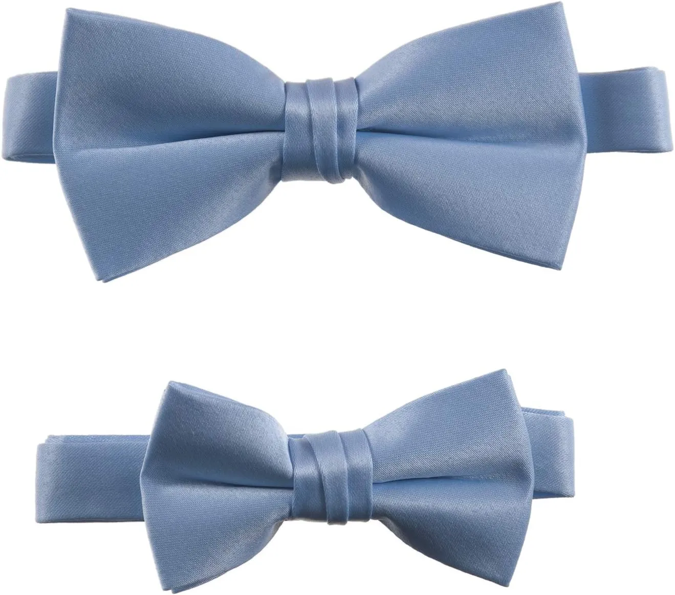 Tuxgear Mens and Kids Adjustable Bow Tie and Pocket Squares in Assorted Colors