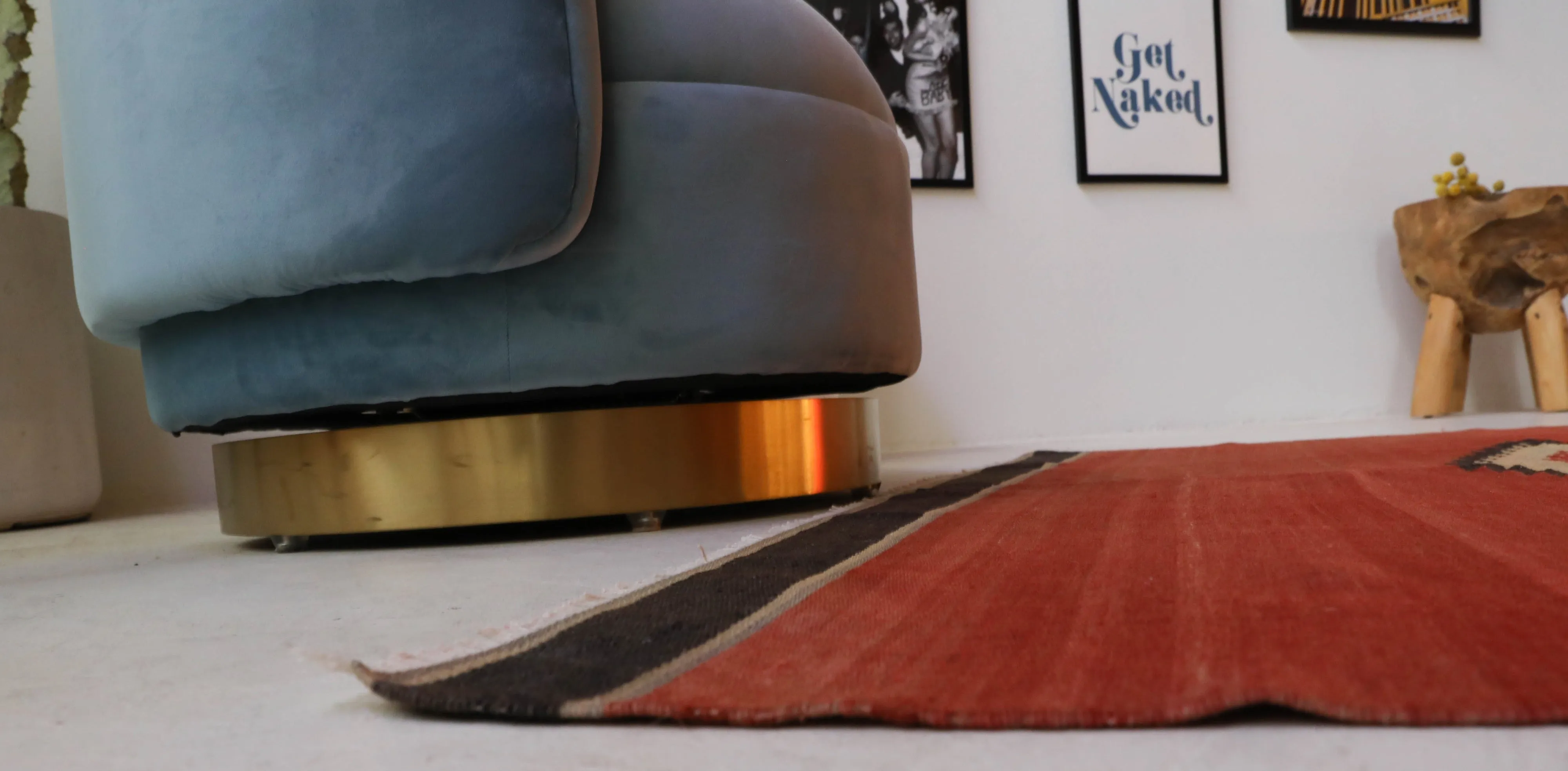 Vintage Canakkale Kilim Rug 4'9"x7'3"