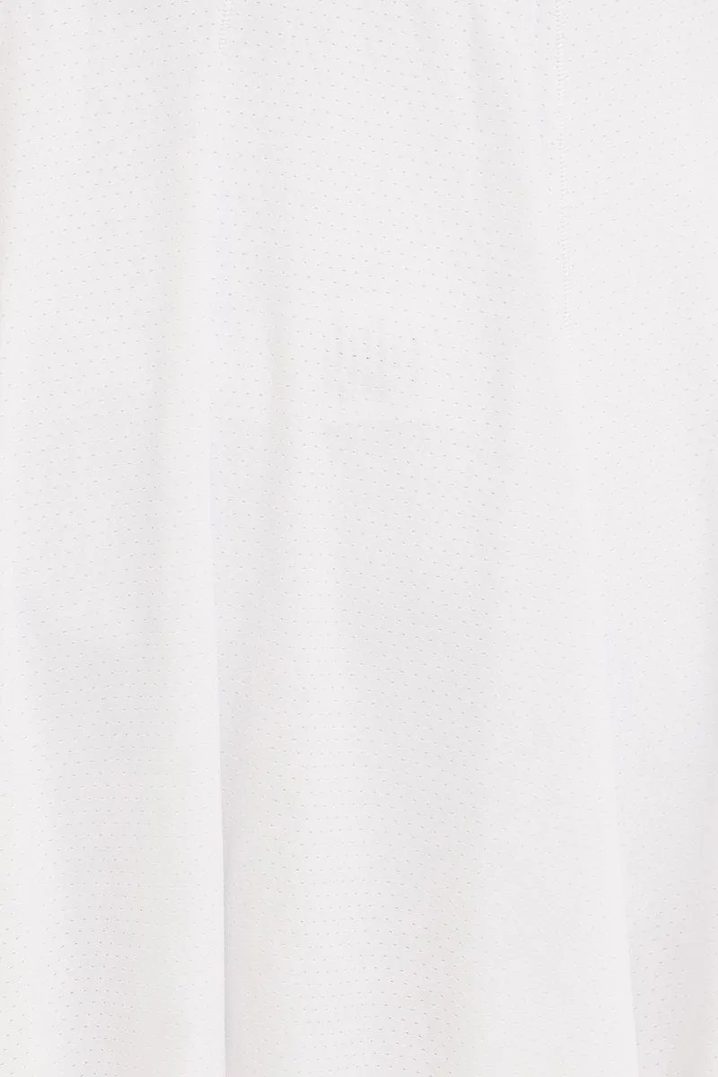 White Flare Skort Activewear
